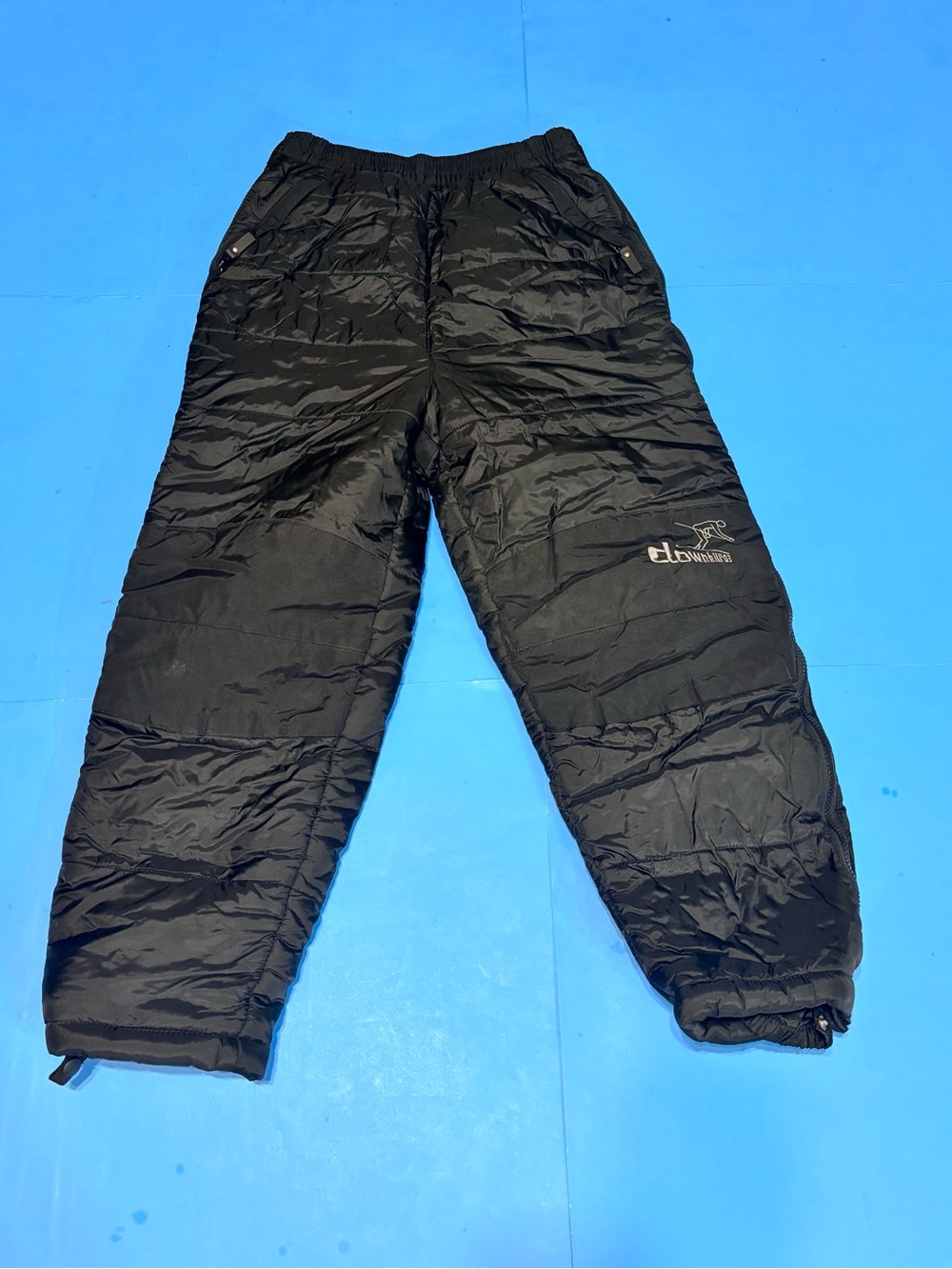 Athletic Works Black Puffer Kids Jogger Snow Pants. Boys size 12/14